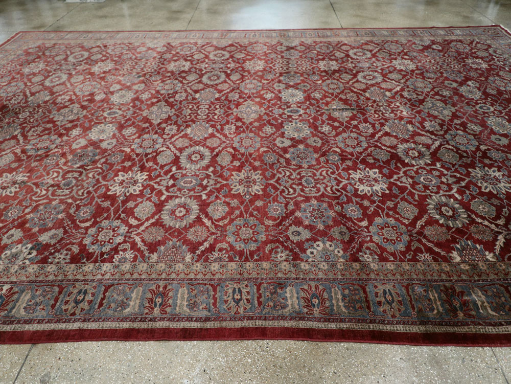 Antique Persian Mahal Carpet, No.22239 - Gss