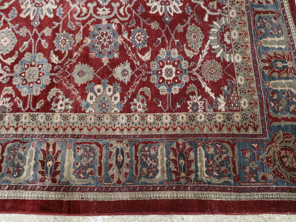 Antique Persian Mahal Carpet, No.22239 - Gss