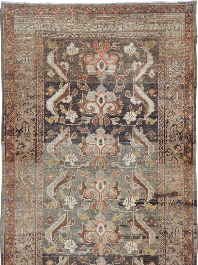 Vintage Persian Malayer Runner, No.22240 - Gss