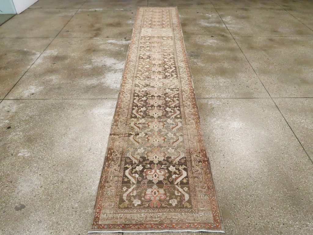 Vintage Persian Malayer Runner, No.22240 - Gss