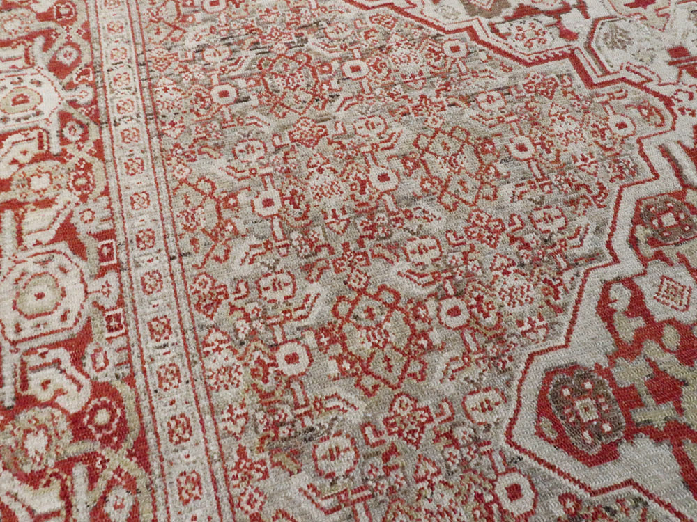 Antique Persian Senneh Rug, No.22241 - Gss
