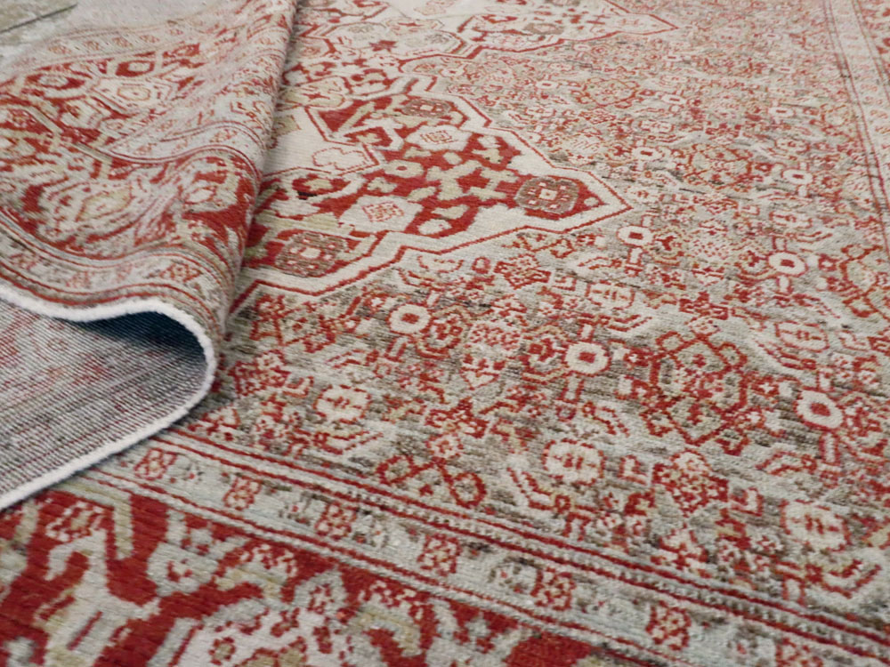 Antique Persian Senneh Rug, No.22241 - Gss