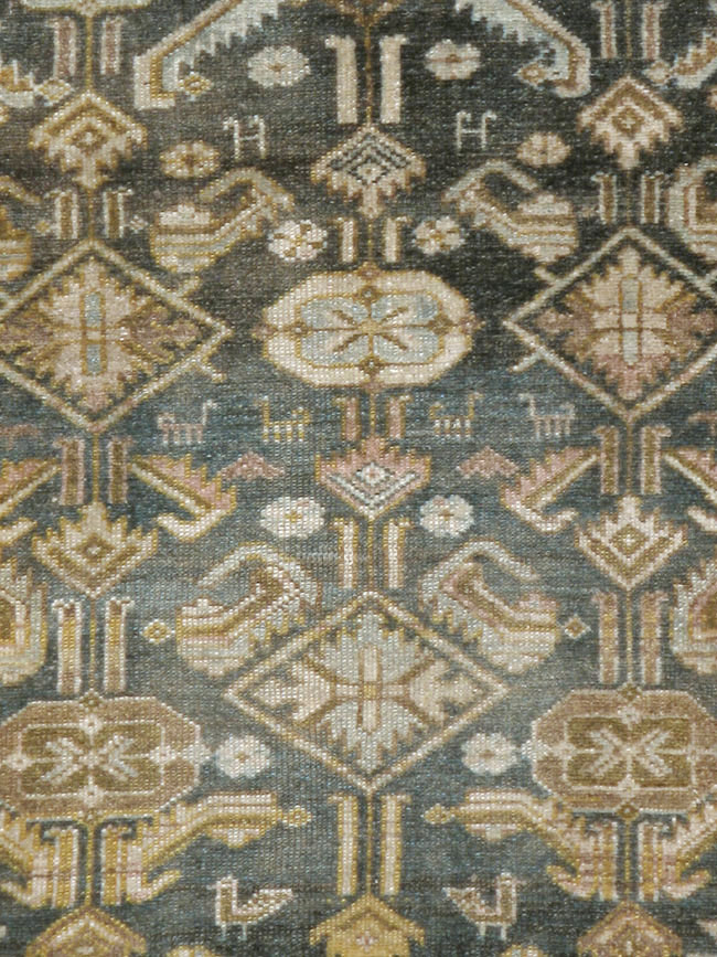 Vintage Persian Malayer Runner, No.22242 - Gss