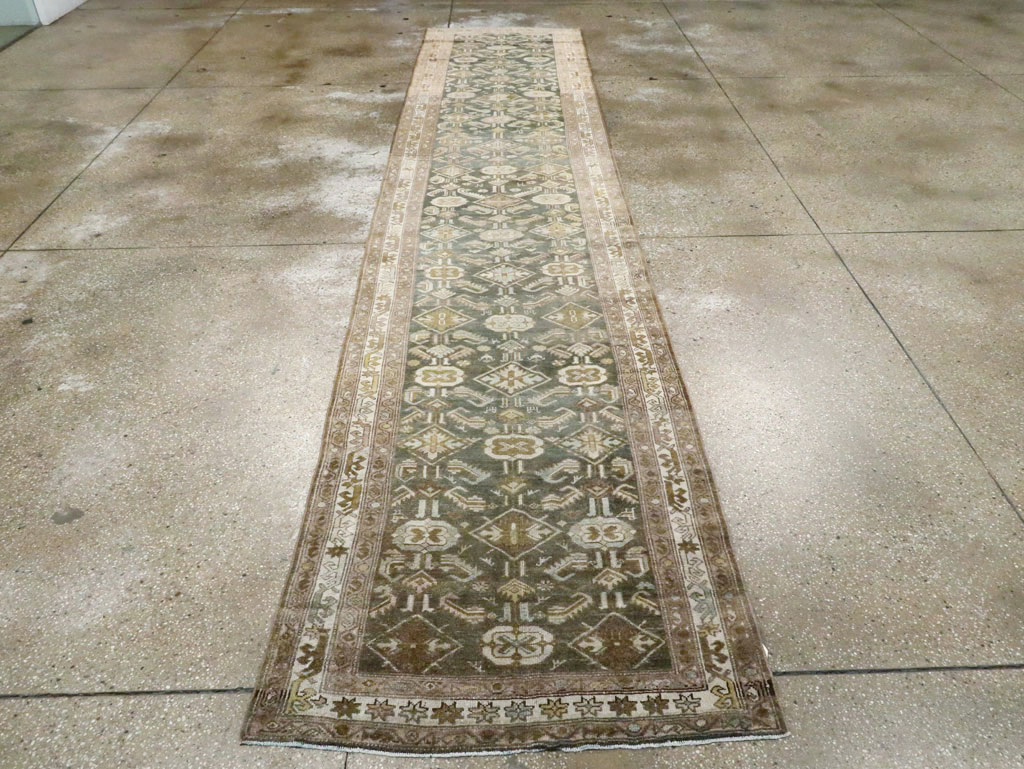 Vintage Persian Malayer Runner, No.22242 - Gss