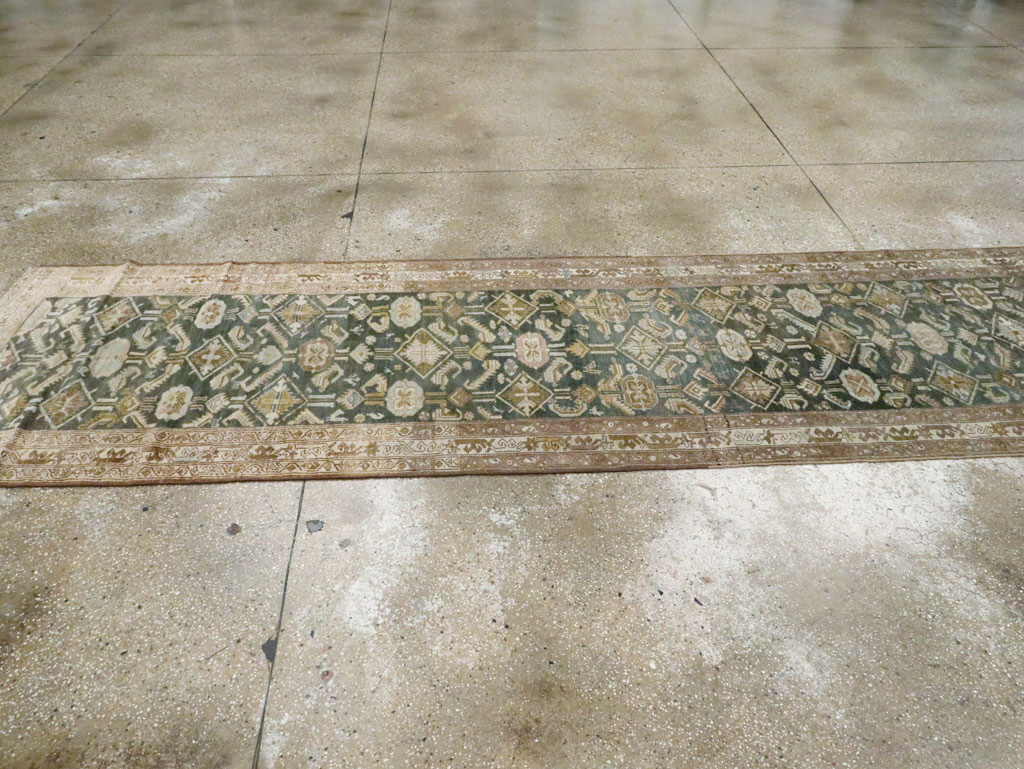 Vintage Persian Malayer Runner, No.22242 - Gss