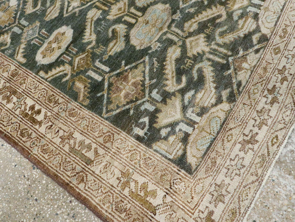 Vintage Persian Malayer Runner, No.22242 - Gss