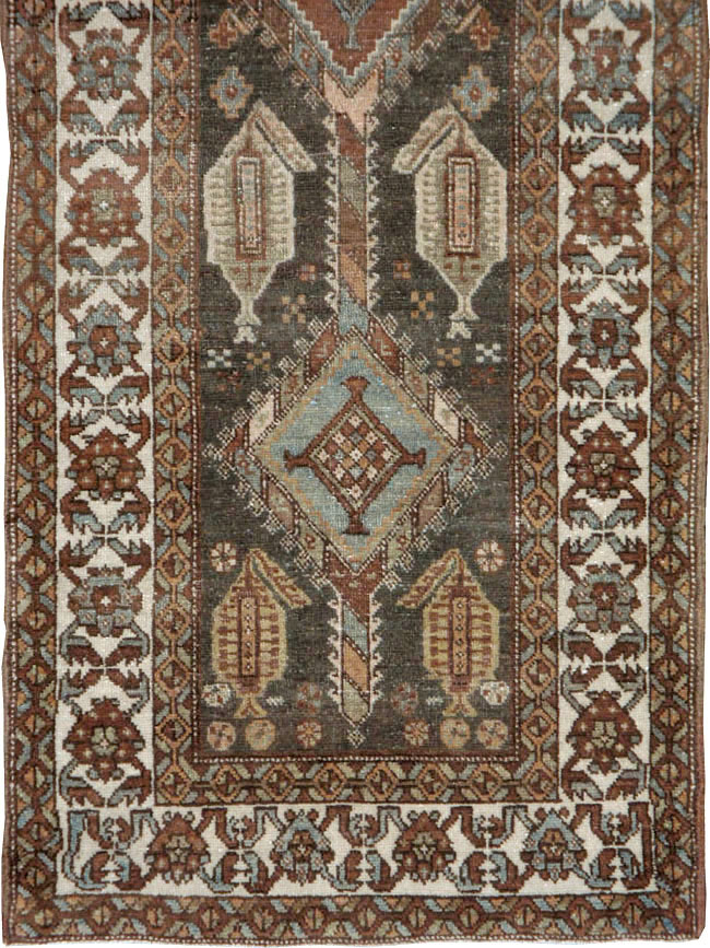 Antique Persian Kurdish Runner, No.22243 - Gss