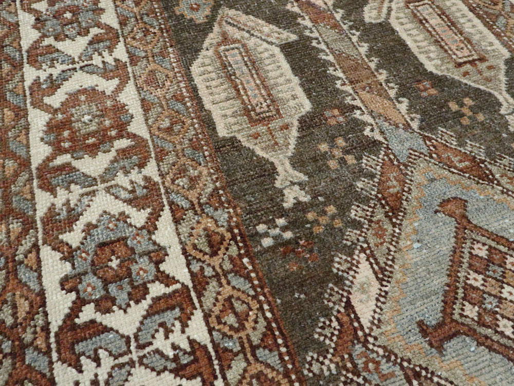 Antique Persian Kurdish Runner, No.22243 - Gss