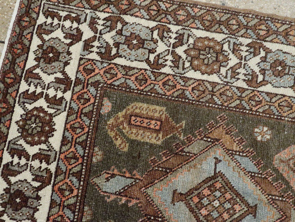 Antique Persian Kurdish Runner, No.22243 - Gss