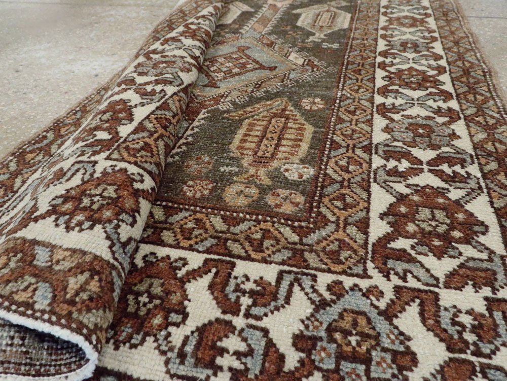 Antique Persian Kurdish Runner, No.22243 - Gss