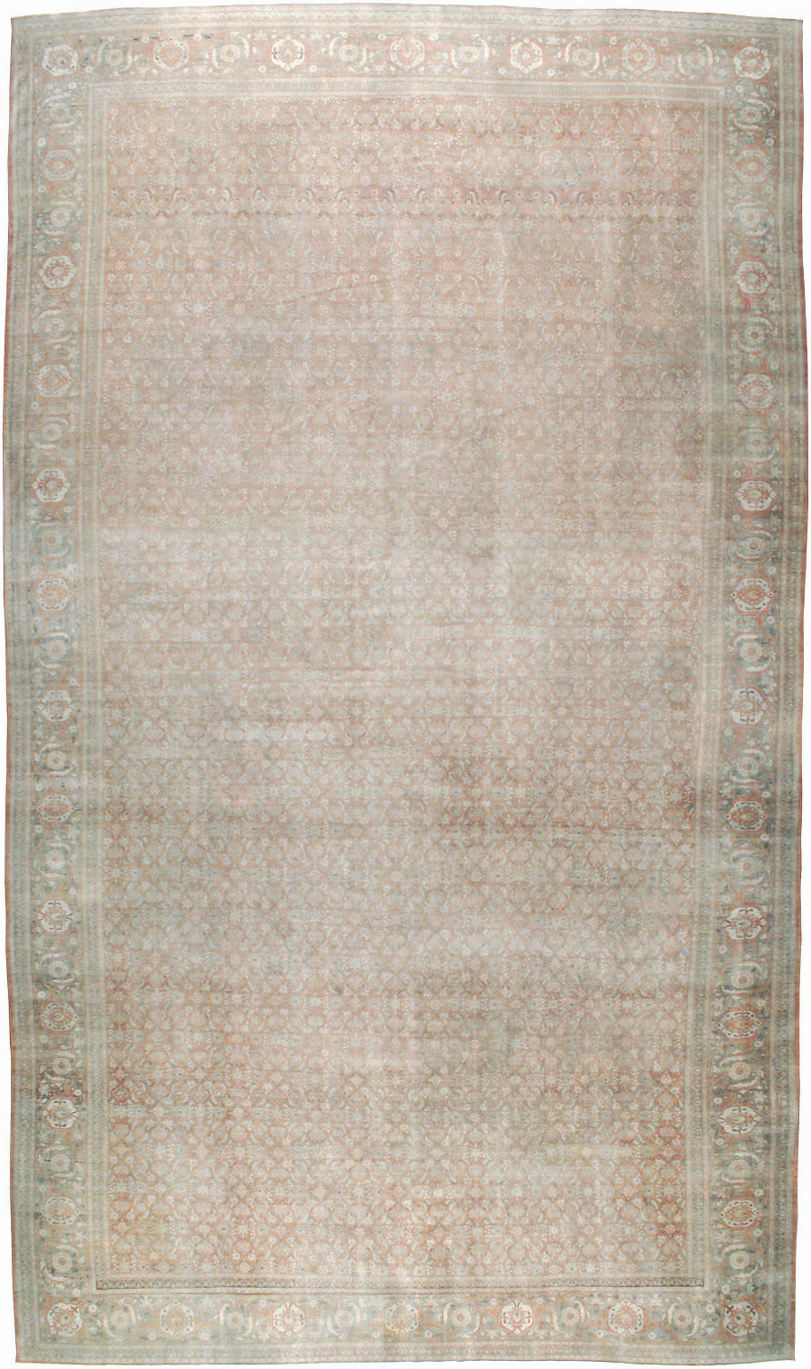 Antique Persian Tabriz Carpet, No.22253 - Gss