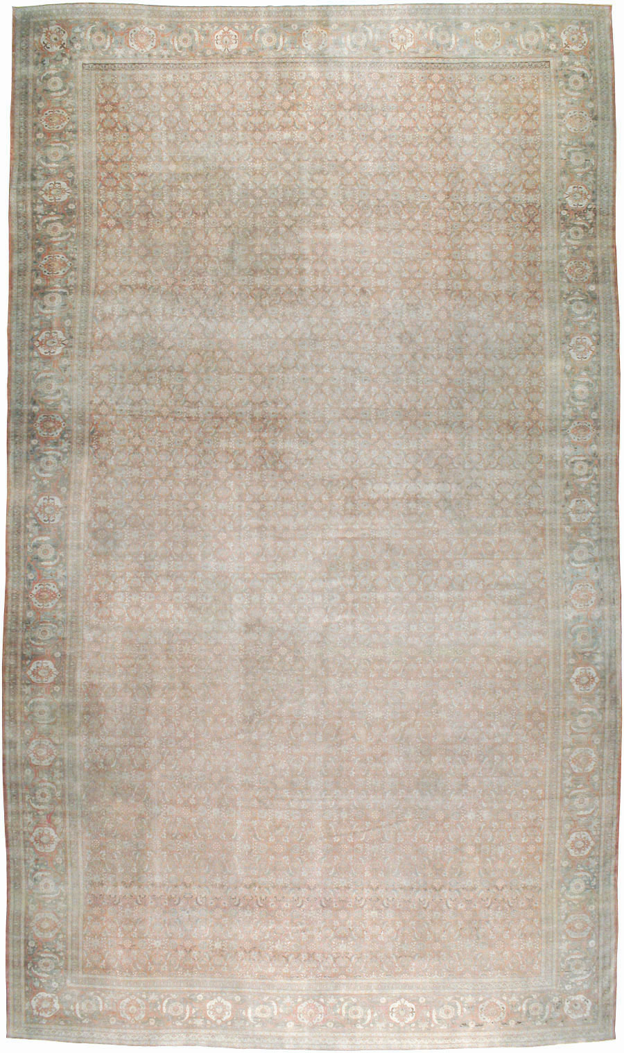 Antique Persian Tabriz Carpet, No.22253 - Gss