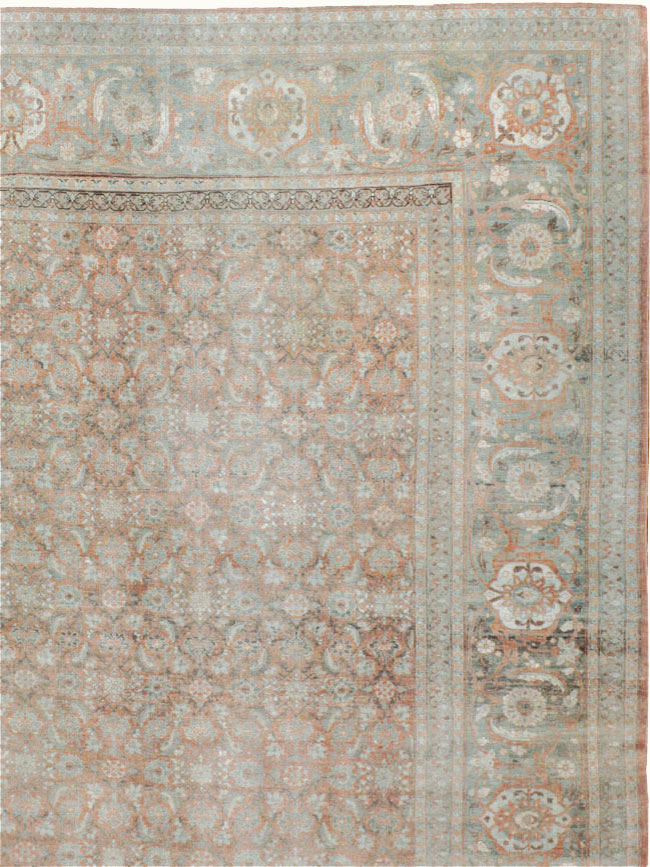 Antique Persian Tabriz Carpet, No.22253 - Gss
