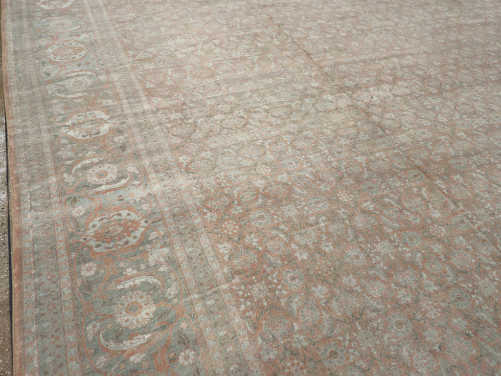 Antique Persian Tabriz Carpet, No.22253 - Gss