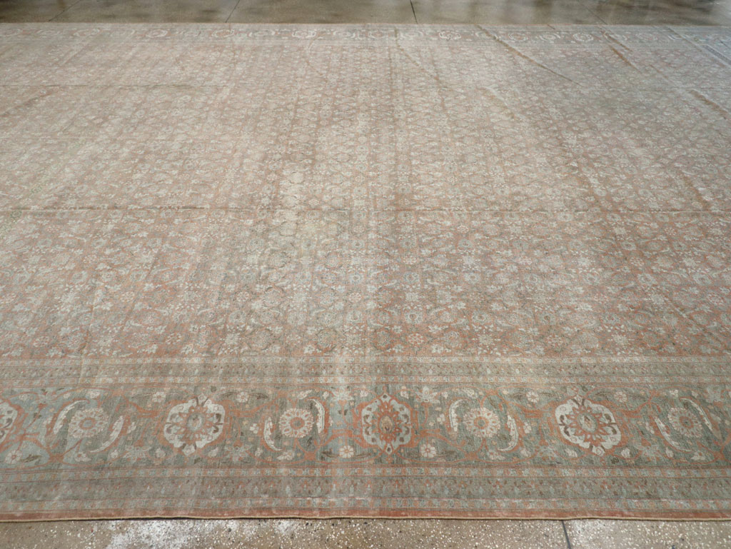 Antique Persian Tabriz Carpet, No.22253 - Gss