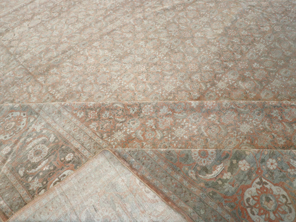 Antique Persian Tabriz Carpet, No.22253 - Gss