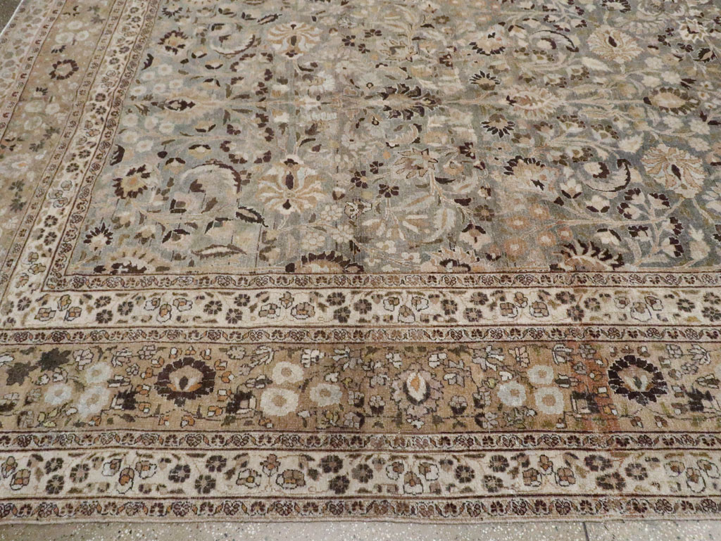 Antique Persian Mashad Large Carpet, No.22261 - Gss