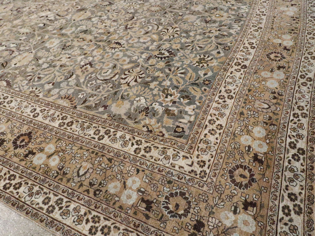 Antique Persian Mashad Large Carpet, No.22261 - Gss
