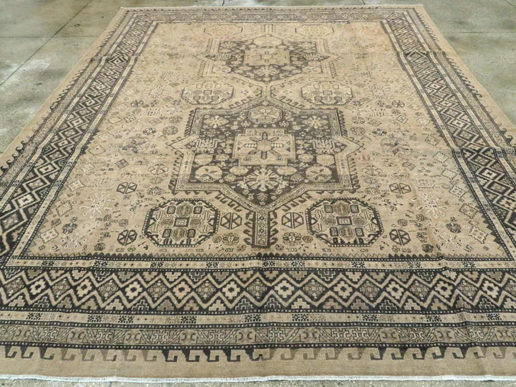 Vintage Persian Tabriz Carpet, No.22264 - Gss