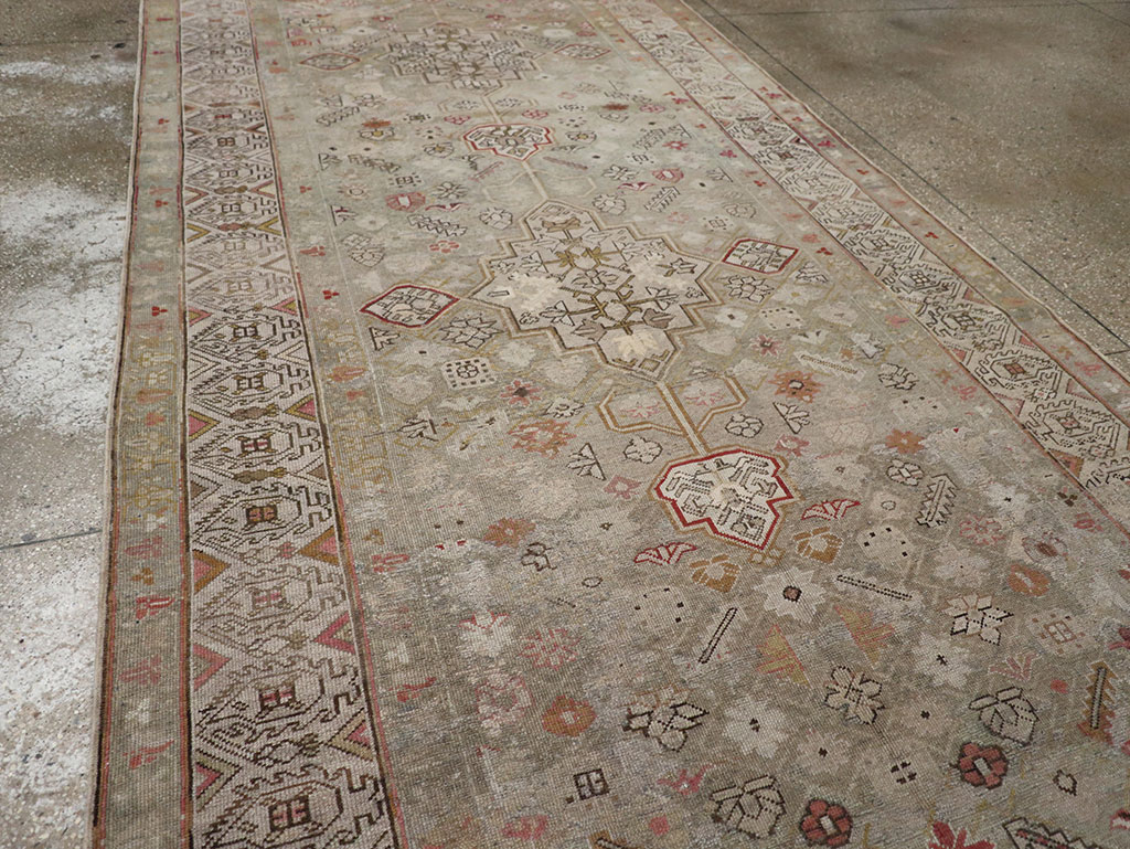 Antique Caucasian Karabagh Carpet, No.22266 - Gss