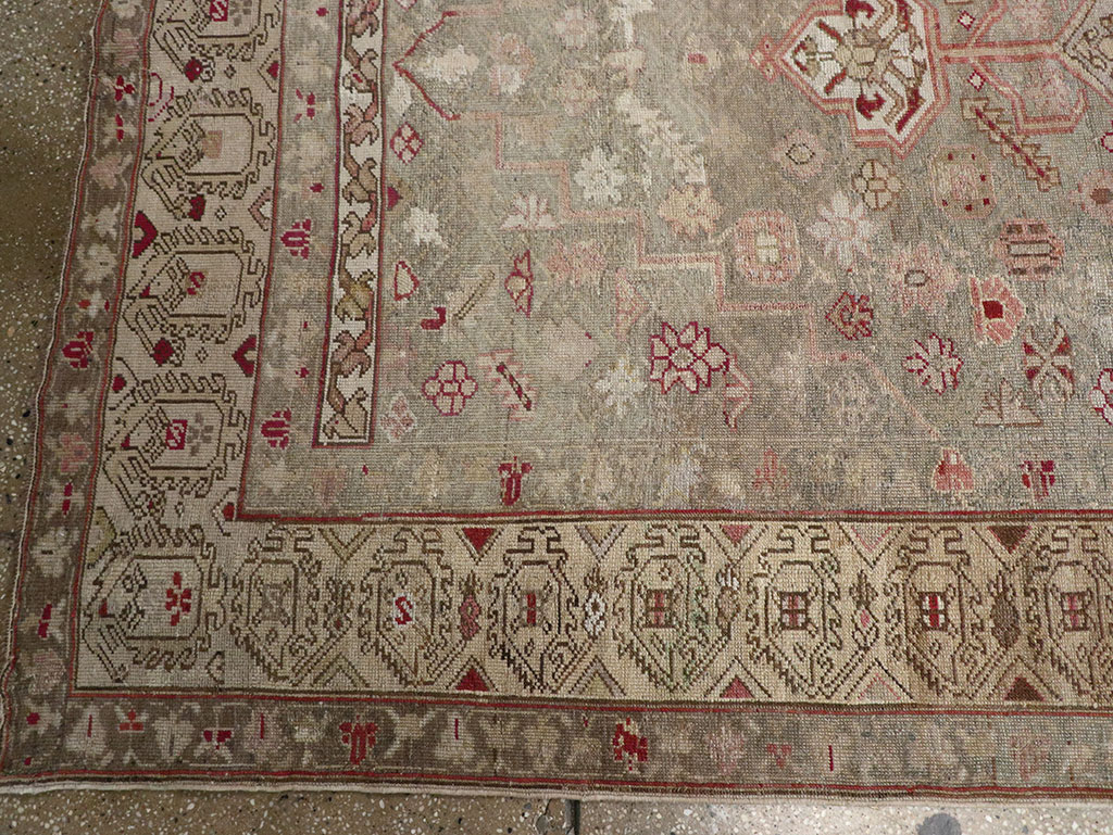 Antique Caucasian Karabagh Carpet, No.22266 - Gss