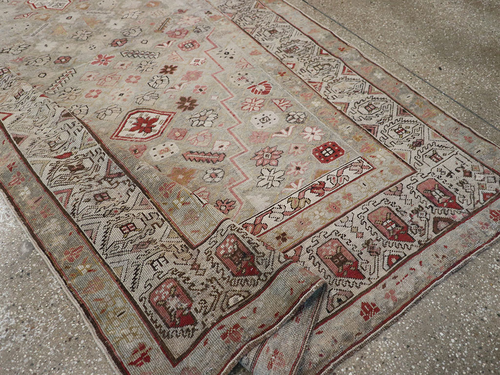 Antique Caucasian Karabagh Carpet, No.22266 - Gss