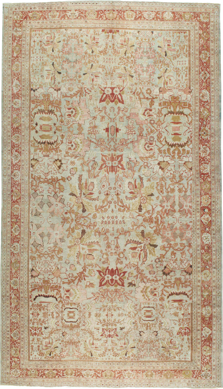 Antique Persian Mahal Carpet, No.22271 - Gss