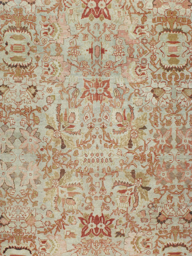 Antique Persian Mahal Carpet, No.22271 - Gss