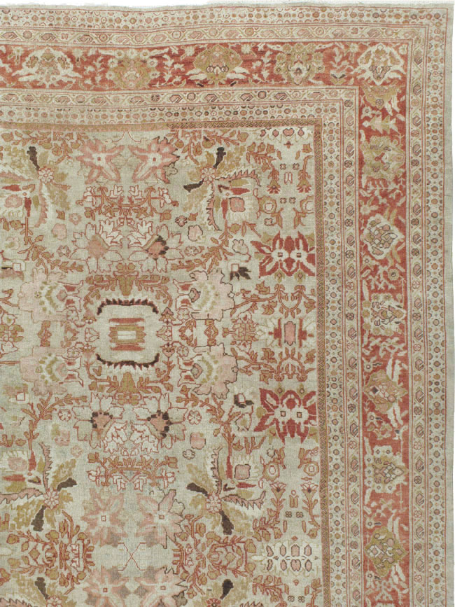 Antique Persian Mahal Carpet, No.22271 - Gss