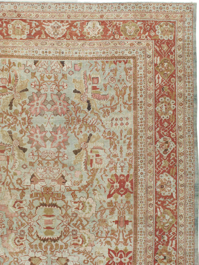 Antique Persian Mahal Carpet, No.22271 - Gss