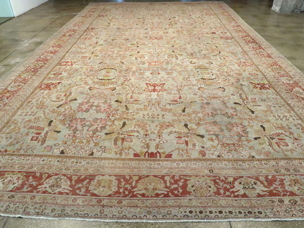 Antique Persian Mahal Carpet, No.22271 - Gss