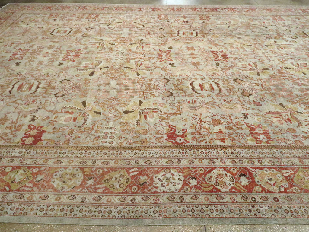 Antique Persian Mahal Carpet, No.22271 - Gss