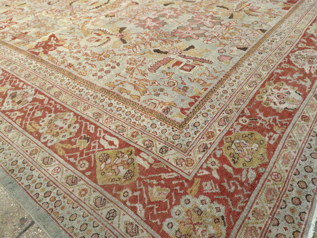 Antique Persian Mahal Carpet, No.22271 - Gss