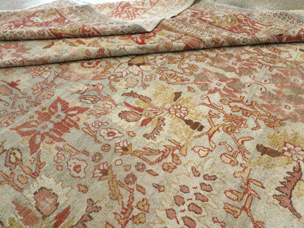 Antique Persian Mahal Carpet, No.22271 - Gss