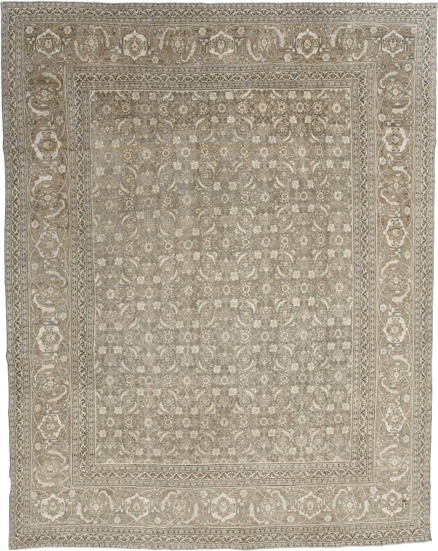 Antique Persian Tabriz Carpet, No.22274 - Gss