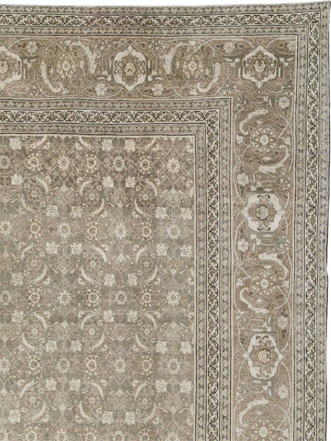 Antique Persian Tabriz Carpet, No.22274 - Gss