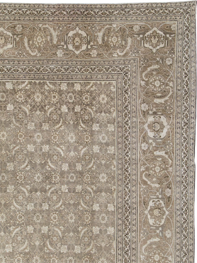 Antique Persian Tabriz Carpet, No.22274 - Gss