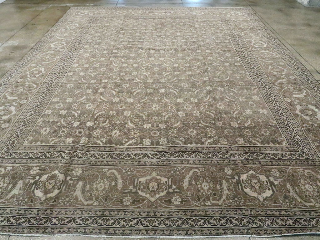 Antique Persian Tabriz Carpet, No.22274 - Gss