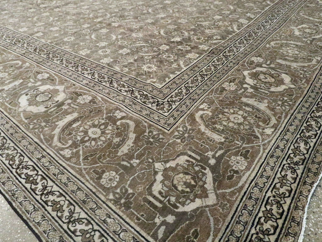 Antique Persian Tabriz Carpet, No.22274 - Gss