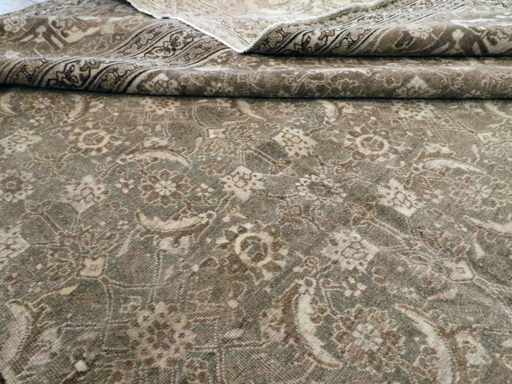 Antique Persian Tabriz Carpet, No.22274 - Gss