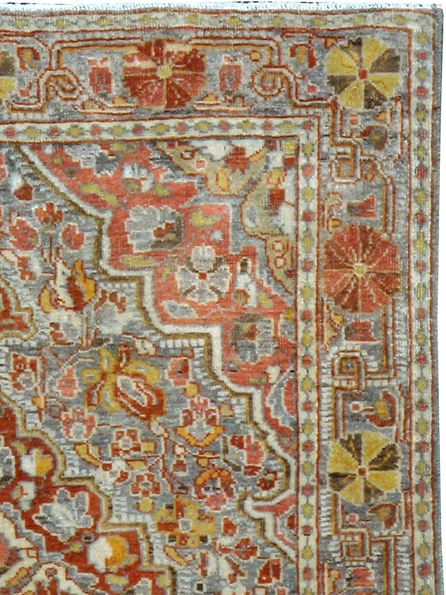 Antique Persian Sarouk Rug, No.22275 - Gss