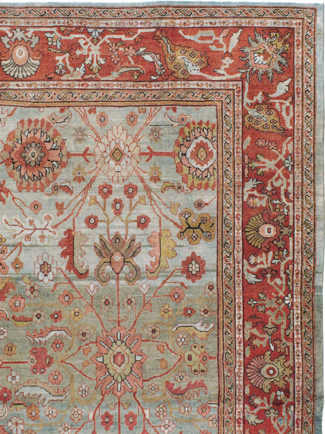 Antique Persian Mahal Carpet, No.22279 - Gss