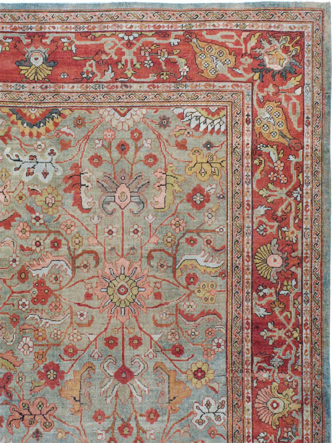 Antique Persian Mahal Carpet, No.22279 - Gss