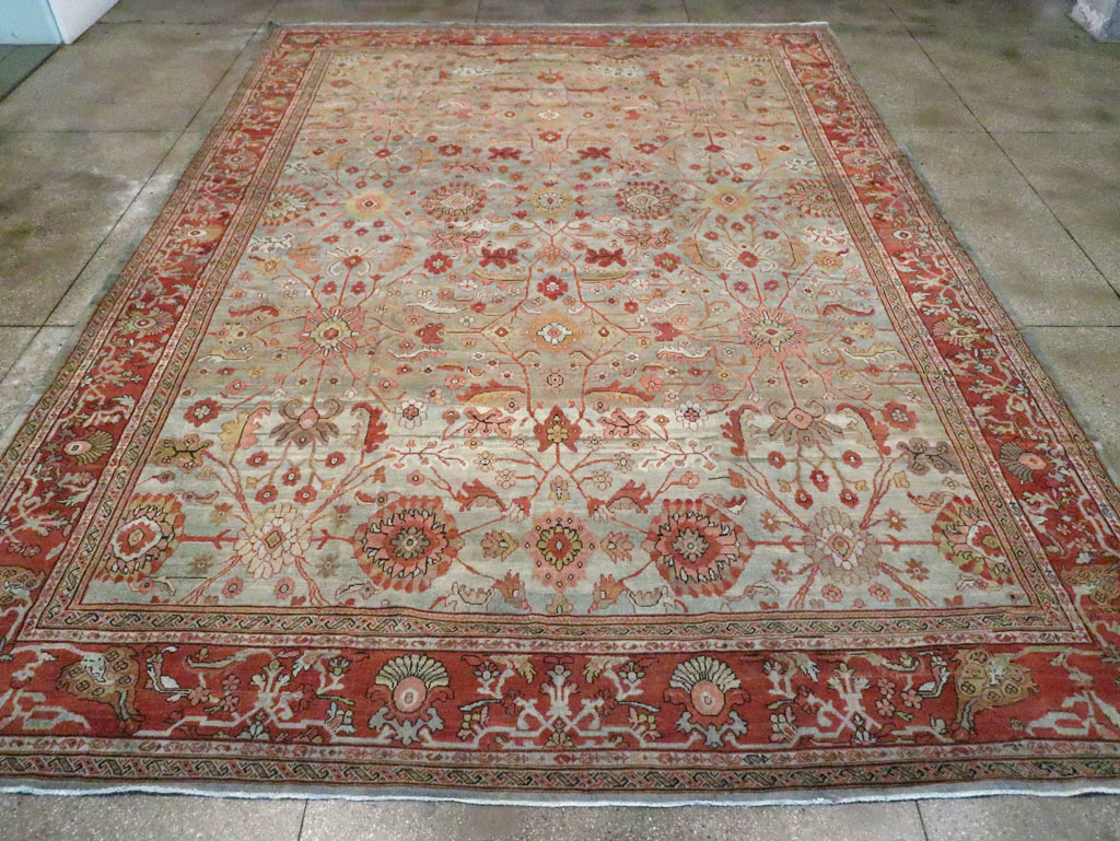 Antique Persian Mahal Carpet, No.22279 - Gss