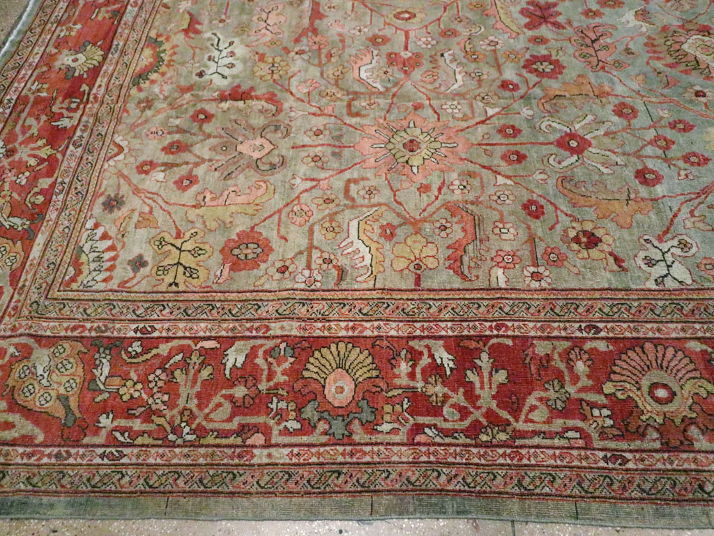 Antique Persian Mahal Carpet, No.22279 - Gss