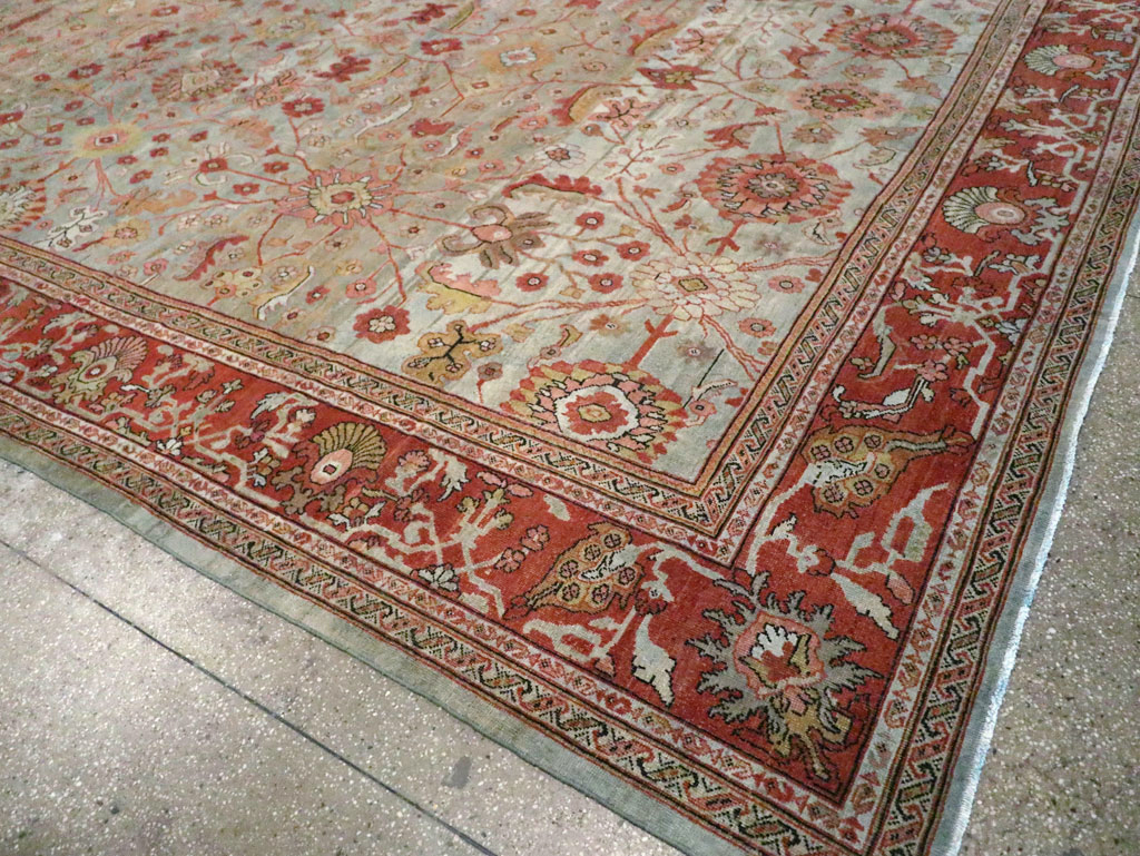 Antique Persian Mahal Carpet, No.22279 - Gss