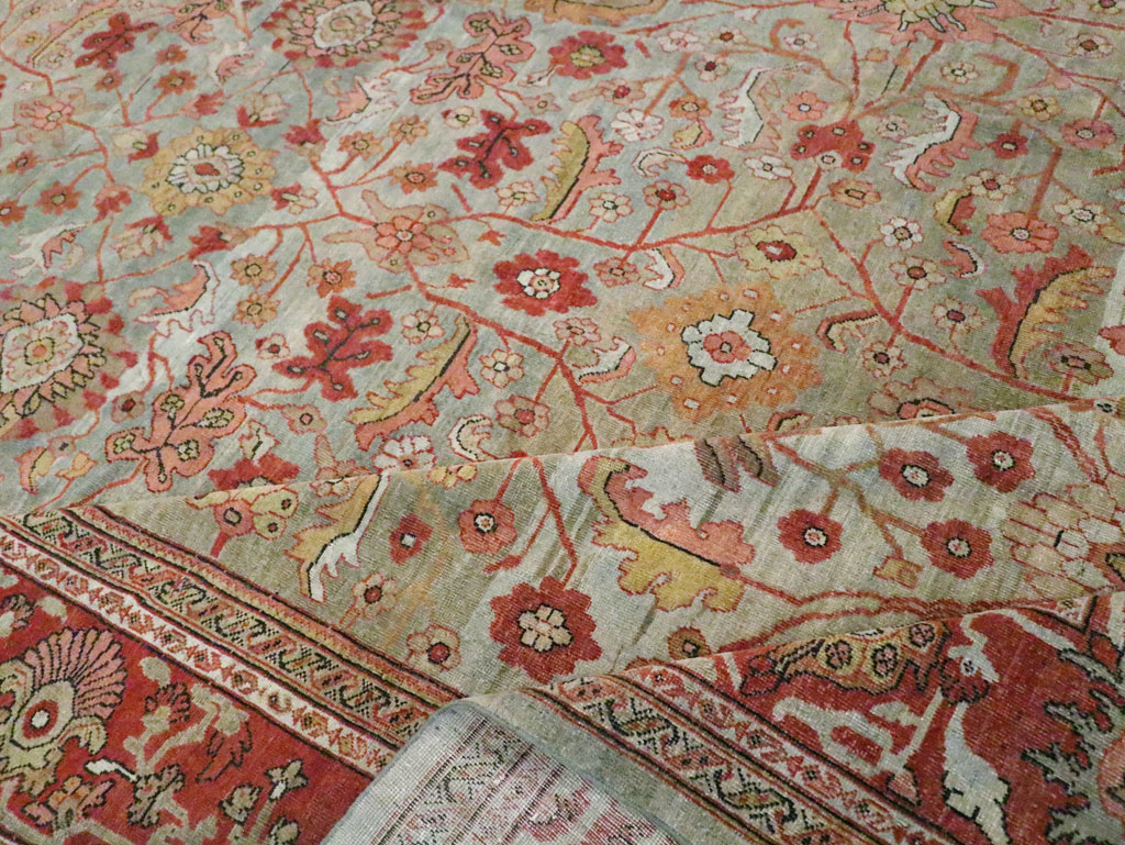 Antique Persian Mahal Carpet, No.22279 - Gss