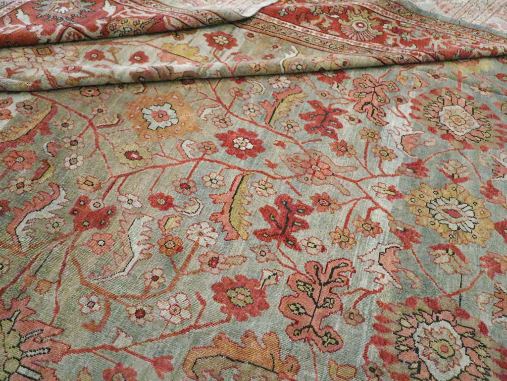 Antique Persian Mahal Carpet, No.22279 - Gss