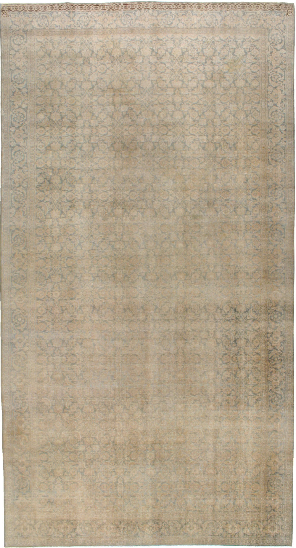 Antique Persian Tabriz Carpet, No.22281 - Gss