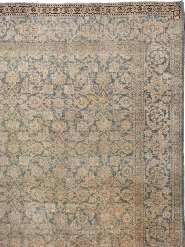 Antique Persian Tabriz Carpet, No.22281 - Gss